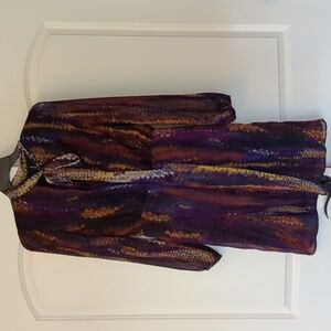 W118 Walter Baker purple pattern dress